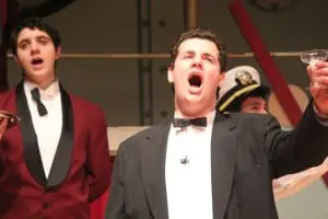 Haldane Senior Tyler Mell performs in the recent production of "Anything Goes."