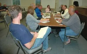 MembersâofâtheâNelsonville,âColdâSpringâandâPhilipstownâgoverningâboardsâmeetâMayâ14âtoâdiscussâbuildingâdepartmentâconsolidation. PhotoâbyâL.S.âArmstrong