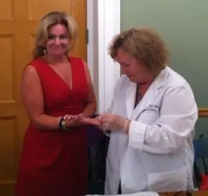 County Executive MaryEllen Odell was one of the first to take advantage of the PCDOH’s free testing service.