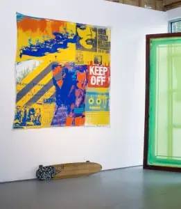"Keep Off" by Daniel Dens (Image courtesy of Maia Landau)
