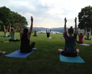 Ellen Forman teaches Yoga With a View at Boscobel in Garrison at 6 p.m. on Mondays.
