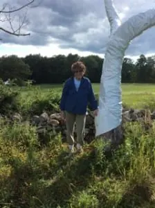"Plastic Forest" installation by Garrison artist Sheilah Rechtschaffer