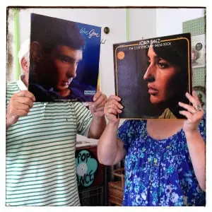 Sandy Rokoff and Phil Tarant are the people behind a new record shop in Beacon.