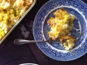 savoury bread pudding 1