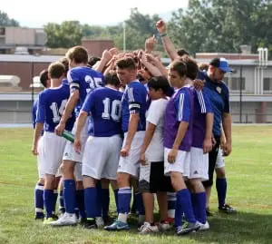 Haldane varsity boys soccer wins 1-0 at Hendrick Hudson on Sept. 2.