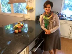 Co-founder and chef Margot Schulman cooks everything for Fareground in her kitchen at home. (Photo by Sommer Hixson)