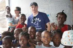 Kevin Fortuna, pictured during a trip to Haiti made in conjunction with Irish NGO Concern Worldwide, for which he is a board member (photo provided)