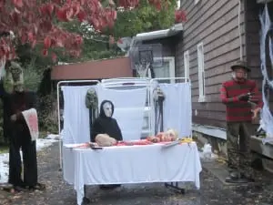 This Parrott Street alley, shown in 2012, is always good for a scare or two.