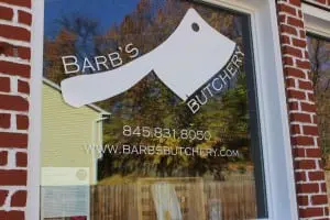 Exterior of Barb's Butchery 