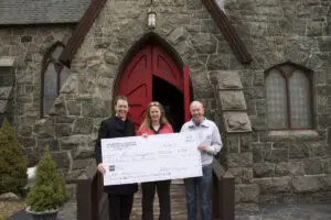 Stewart donates proceeds of The Messiah in 2013 to St. Mary’s church and local food pantry