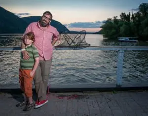 Father and son crabbers Max and West Watman  (Photo by Christine Ashburn)