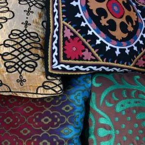 Assortment of pillows by Tourmaline Home