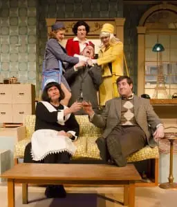 The cast of "Boeing-Boeing"