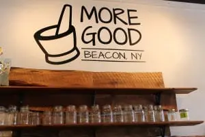 Inside the new More Good store.