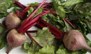 Beets with greens