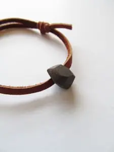 Foxâ
&â
Castleâ
â
leatherâ
bracelet