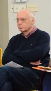Robert Dee follows the discussion.