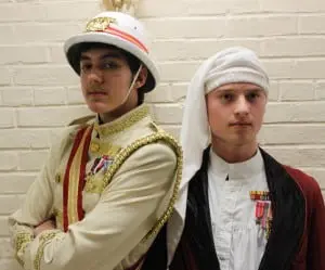 Theā
veryā
modelsā
ofā
twoā
majorā
generals:ā
Davidā
DeCaro,ā
left,ā
andā
Johnā
Swartzwelder