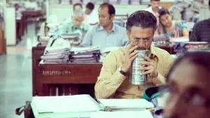 A scene from The Lunchbox.