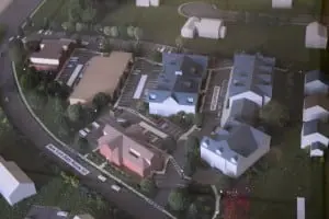 The Butterfield scale model at Village Hall