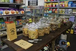 The Treat Bar, scoops at the ready