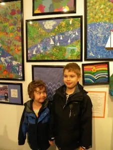 Hazel and Dusty Berkley at the opening of "Rollin’ on the River" at the Garrison Art Center
