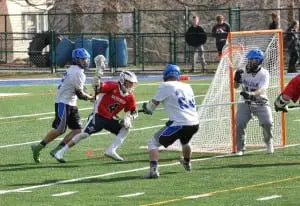 Haldane Lacrosse fell to the Wappingers Warriors in a 10-7 home loss on Saturday, April 11.