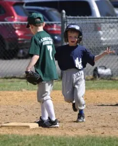 The joy of reaching base