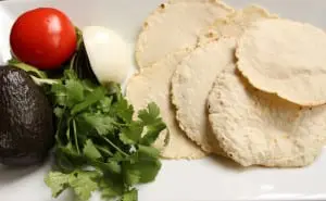 The colors of the flag of Mexico — green, white and red — inspire a recipe for classic guacamole.