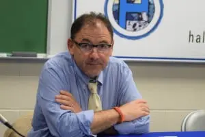 Election night marked Joe Curto's last meeting as Haldane School Board president.