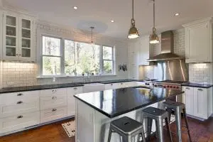 Kitchen design by Ptacek Homes (Photo by Robert Rodriguez Jr.)
