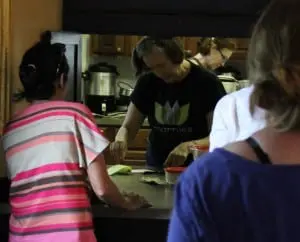 By 5:30 p.m on opening day, the line at Marnie's Asian Kitchen to Go was already forming.
