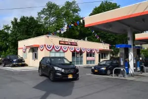 The former Citgo service station now includes a Dunkin' Donuts shop with drive-thru, convenience store and gas bar.