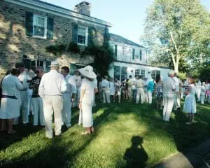 The 2011 Putnam History Museum lawn party occurred at Glynwood, an organization cited by Philipstown Supervisor Richard Shea as a potential beneficiary of a proposed law on permits for gatherings. File Photo by L.S. Armstrong
