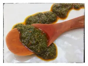 Spring Charmoula (Photo by J. Dizney)