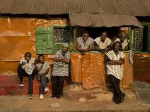 The Sierra Leone All-Stars ( Photo by Jay Dickman)