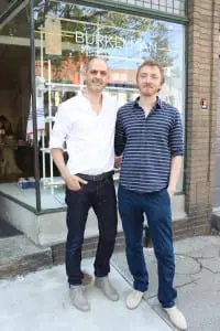 Kevin Burke, left, and David Kimelman, who together form Burkelman