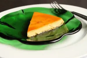 Coconut citrus flan