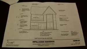 The plans for the new Impellizzeri home