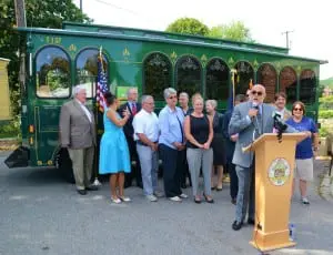 Trolley-Cold Spring launch