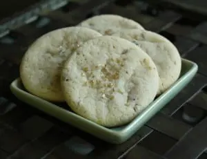 Lavender lemon cookies