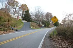 Fair Street, a popular approach to Little Stony Point, lacked a sidewalk late last fall. It still does, but that could change by late fall this year (file photo)