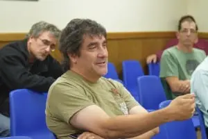 Jean Pierre Seibel at the Sept. 18 board meeting