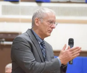 Frank Reale, president of the Peers Influence Peers Partnership (Photo by M. Turton) 