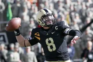 Trent Steelman in 2012, while playing quarterback for West Point. (Photo by Tommy Gilligan / USMA)