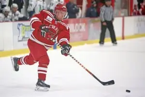 A Brewster player takes a shot on goal (photo provided)