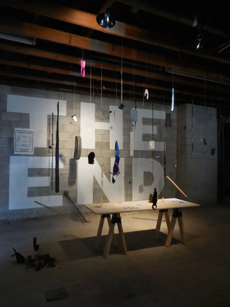 Megan Snowe's "The End" (Photo provided)