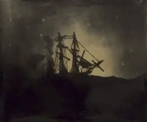WendyâSmall,â"Ships"â2013,âsolarizedâphotogramââImageâcourtesyâofâtheâartist 