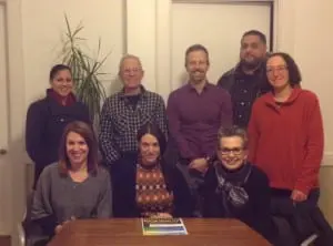 Members of Beacon Speaks Out: Front row: Christine Galbo, Laina Mason, Deborah Bigelow; back row: Brooke Simmons, Barry Nelson, Mark Ungar, Joe Galbo, Lisa Brett-Chapin (photo provided) 