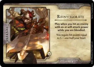 A Dungeons & Dragons card. 